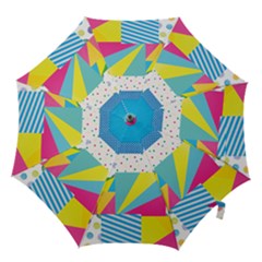 Geometric Pattern Hook Handle Umbrellas (large) by designsbymallika