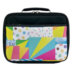 Geometric Pattern Lunch Bag