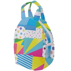 Geometric Pattern Travel Backpacks by designsbymallika