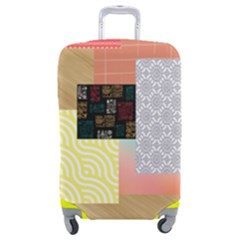 Tribal Mosaic Print Luggage Cover (medium) by designsbymallika