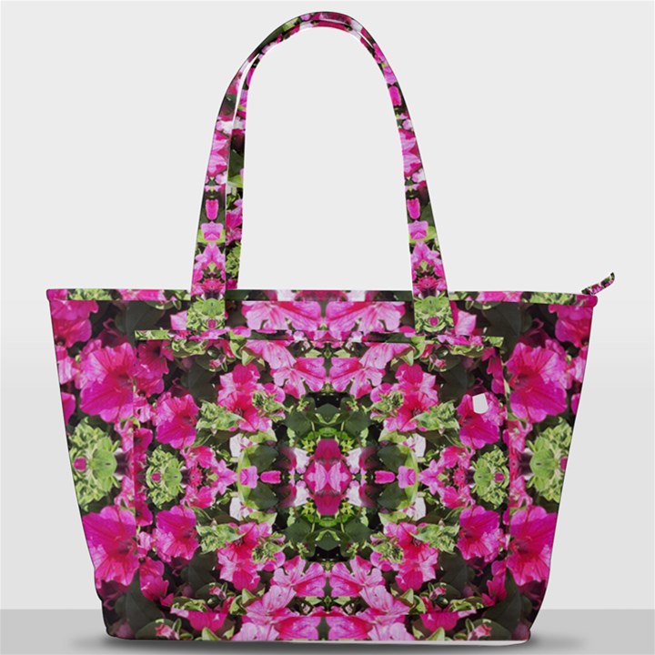 Magenta Repeats Back Pocket Shoulder Bag 