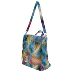 Colorful Thoughts Crossbody Backpack by WolfepawFractals