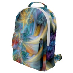 Colorful Thoughts Flap Pocket Backpack (small) by WolfepawFractals