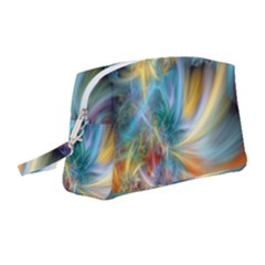 Colorful Thoughts Wristlet Pouch Bag (medium) by WolfepawFractals