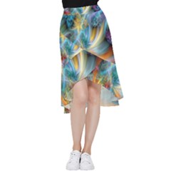 Colorful Thoughts Frill Hi Low Chiffon Skirt by WolfepawFractals