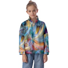 Colorful Thoughts Kids  Half Zip Hoodie