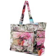 Marbling Collage Simple Shoulder Bag by kaleidomarblingart