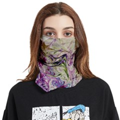 Abstract Swirls Iv Face Covering Bandana (two Sides) by kaleidomarblingart