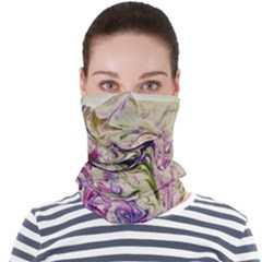 Abstract Swirls Iv Face Seamless Bandana (adult) by kaleidomarblingart