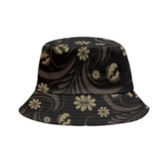 Folk Flowers Pattern  Bucket Hat