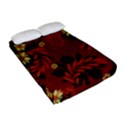 Folk flowers pattern Fitted Sheet (Full/ Double Size) View2