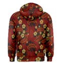 Folk flowers pattern Men s Zipper Hoodie View2