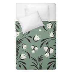 Folk Flowers Pattern Duvet Cover Double Side (single Size) by Eskimos