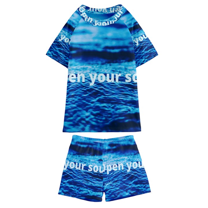 Img 20201226 184753 760 Kids  Swim Tee and Shorts Set