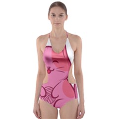 Photo 1607517624237 Cut-out One Piece Swimsuit by Basab896