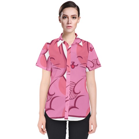 Photo 1607517624237 Women s Short Sleeve Shirt by Basab896