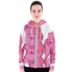 Photo 1607517624237 Women s Zipper Hoodie