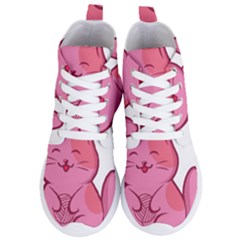 Photo 1607517624237 Women s Lightweight High Top Sneakers by Basab896