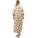 Ashleaf Maple Maxi Velour Kimono View2