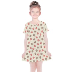 Ashleaf Maple Kids  Simple Cotton Dress by tmsartbazaar