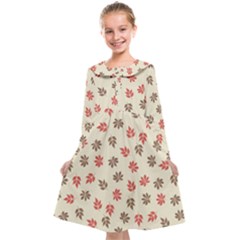 Ashleaf Maple Kids  Midi Sailor Dress by tmsartbazaar