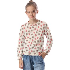 Ashleaf Maple Kids  Long Sleeve Tee With Frill 