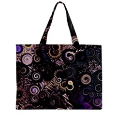 Whirligig Zipper Mini Tote Bag by MRNStudios