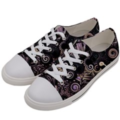 Whirligig Men s Low Top Canvas Sneakers by MRNStudios