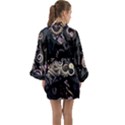 Whirligig Long Sleeve Satin Kimono View2