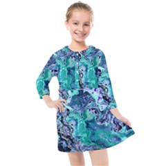 Roadie Kids  Quarter Sleeve Shirt Dress by MRNStudios