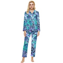 Roadie Womens  Long Sleeve Pocket Pajamas Set by MRNStudios