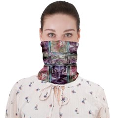 Collage Repeats Face Covering Bandana (adult) by kaleidomarblingart