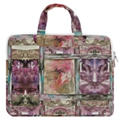 Collage Repeats Macbook Pro Double Pocket Laptop Bag