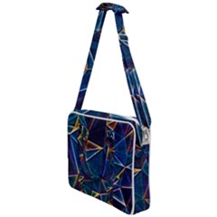 Broken Bubbles Cross Body Office Bag by MRNStudios