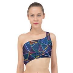 Broken Bubbles Spliced Up Bikini Top  by MRNStudios