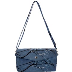 Full Moon Landscape Scene Illustration Removable Strap Clutch Bag by dflcprintsclothing