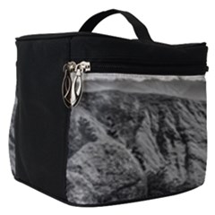 Machu Picchu Black And White Landscape Make Up Travel Bag (small) by dflcprintsclothing