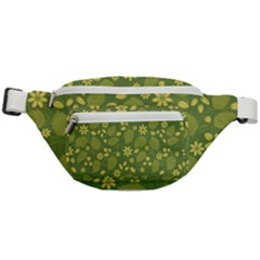 Folk Flowers Pattern Floral Surface Design  Fanny Pack