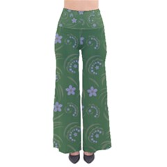 Folk Flowers Pattern Floral Surface Design So Vintage Palazzo Pants by Eskimos