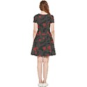 Folk flowers pattern Floral surface design Inside Out Cap Sleeve Dress View2