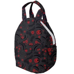 Folk Flowers Pattern Floral Surface Design Travel Backpacks by Eskimos