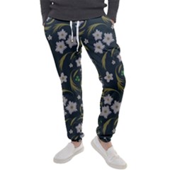 Folk Flowers Pattern Floral Surface Design Men s Jogger Sweatpants by Eskimos