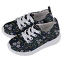 Folk flowers pattern Floral surface design Kids  Lightweight Sports Shoes View2