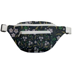 Folk Flowers Pattern Floral Surface Design Fanny Pack by Eskimos