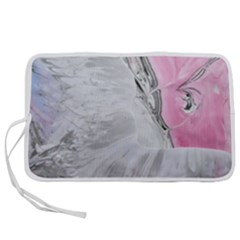 Abstract Marbling Collage Pen Storage Case (s) by kaleidomarblingart