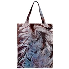 Painted feathers Zipper Classic Tote Bag