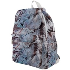 Painted feathers Top Flap Backpack