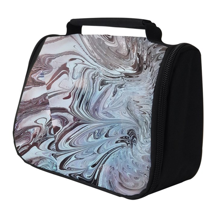 Painted feathers Full Print Travel Pouch (Small)