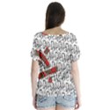 2 20210421 180819 0001 V-Neck Flutter Sleeve Top View2