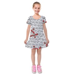 2 20210421 180819 0001 Kids  Short Sleeve Velvet Dress